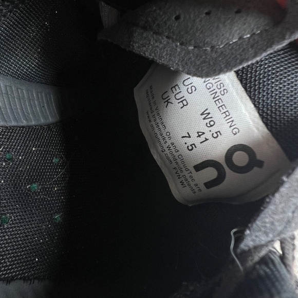 On Running On Cloud Gray Sneakers Shoes 9.5 - Picture 7 of 7